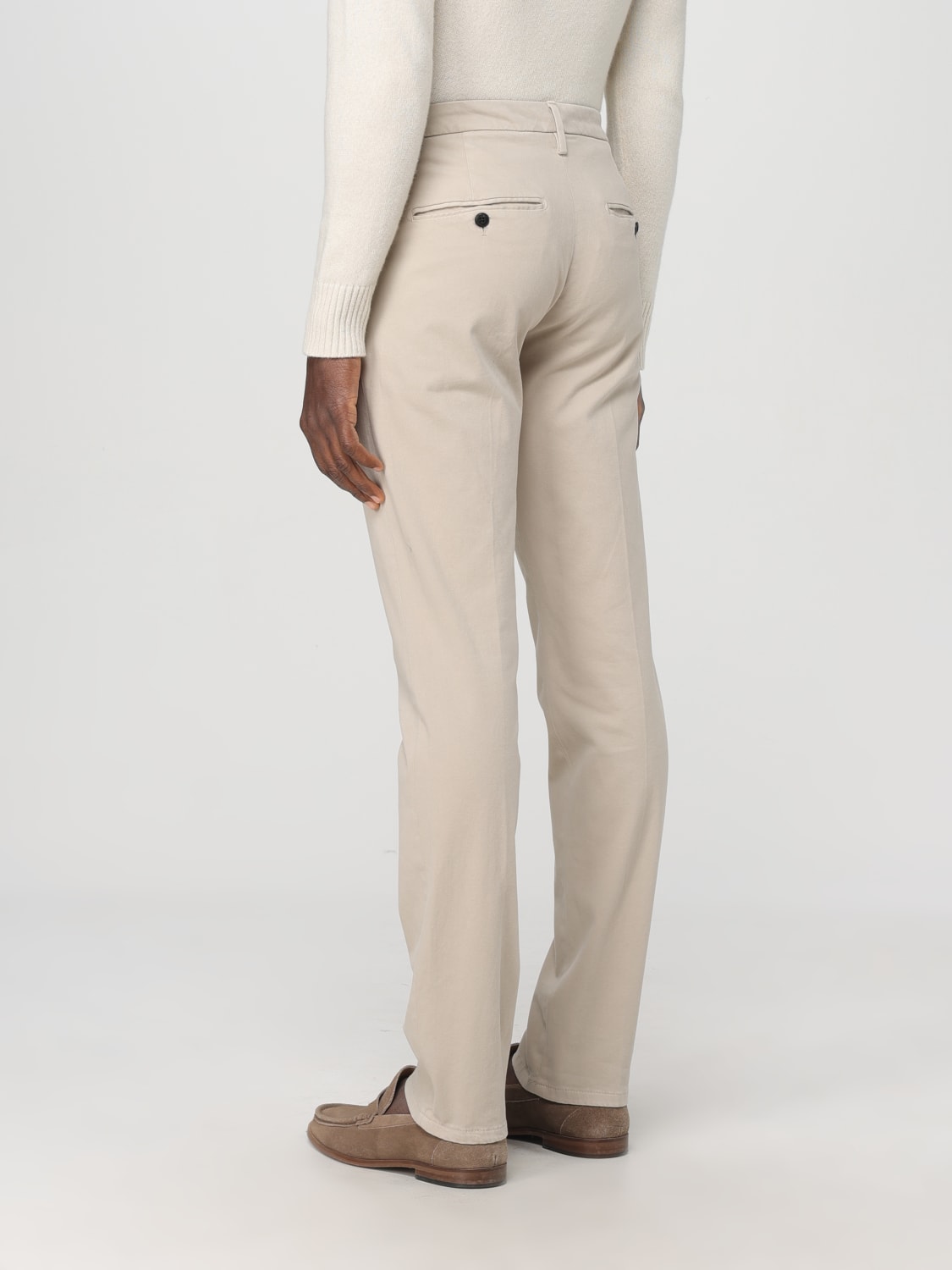 DONDUP PANTS: Pants men Dondup, Mastic - Img 2