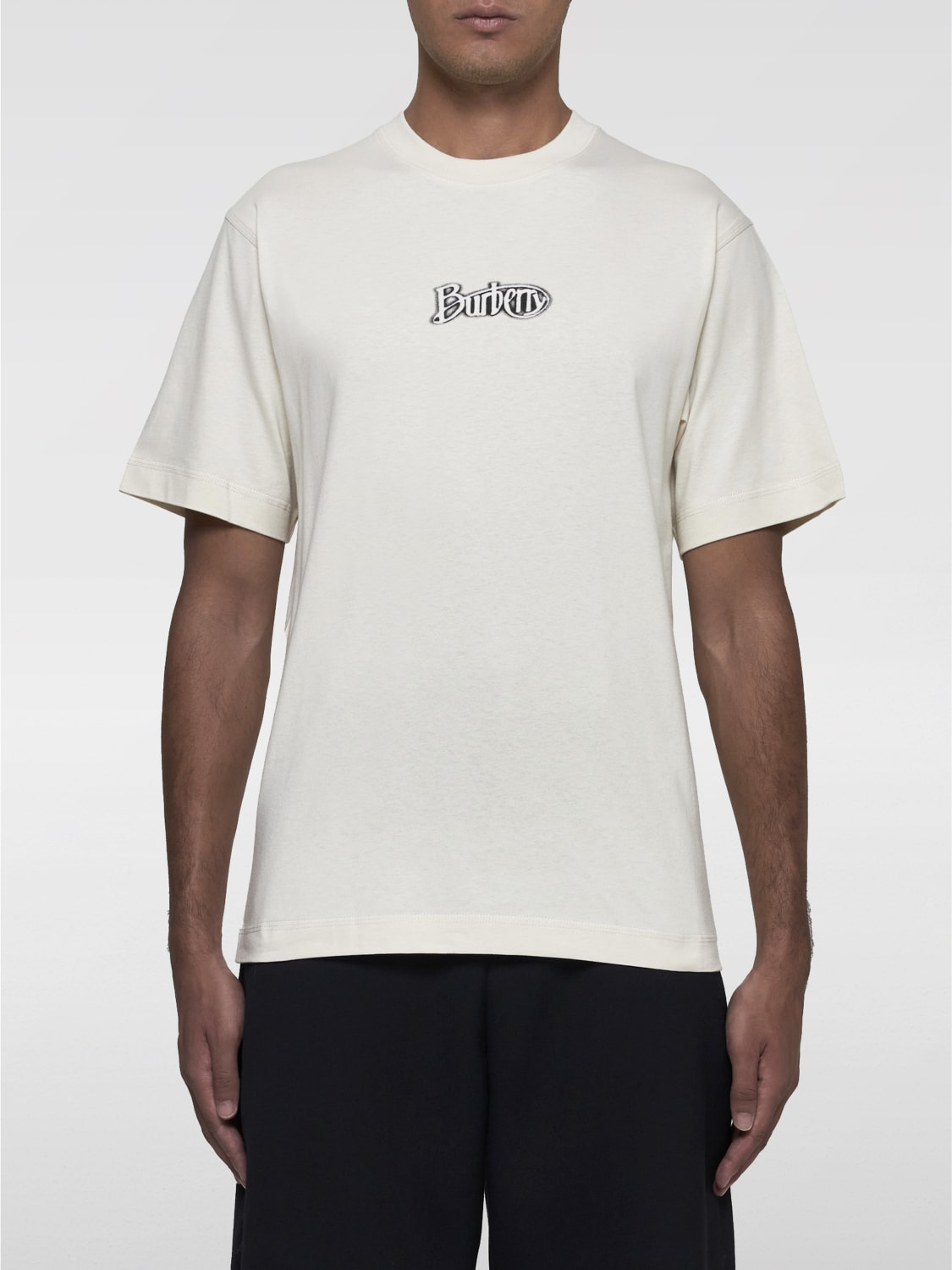 BURBERRY T-SHIRT: T-shirt men Burberry, Green - Img 1