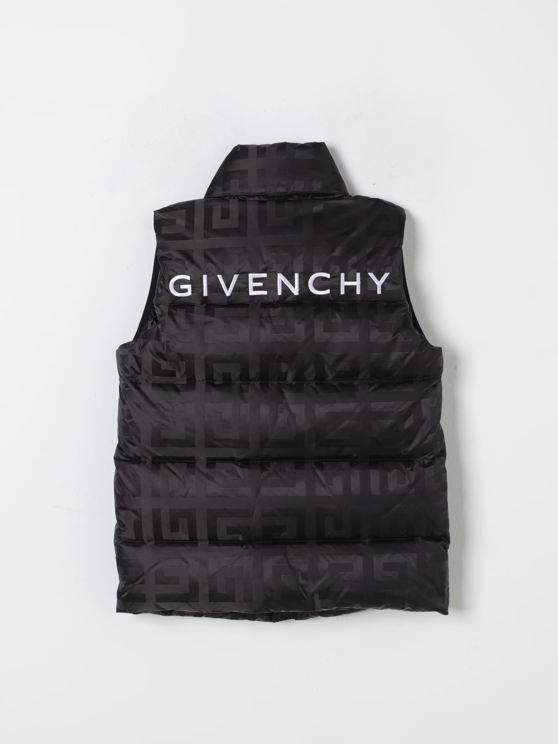 GIVENCHY WAISTCOAT: Waistcoat kids Givenchy, Black - Img 2