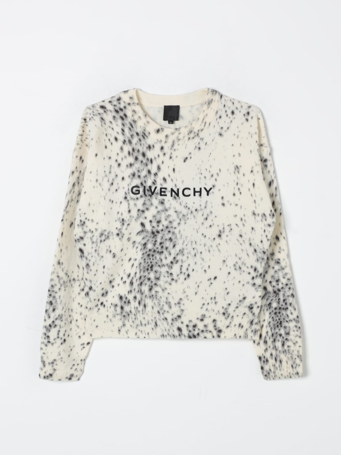 GIVENCHY SWEATER: Sweater kids Givenchy, Ivory - Img 1