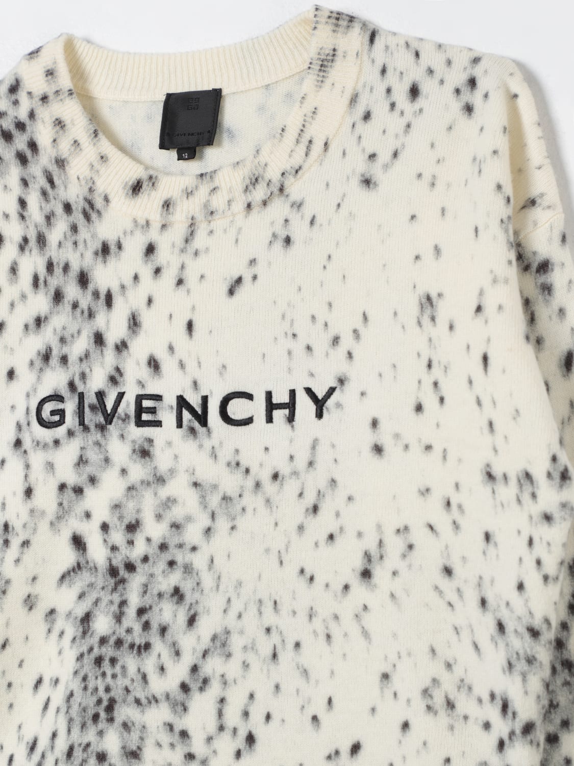 GIVENCHY SWEATER: Sweater kids Givenchy, Ivory - Img 3