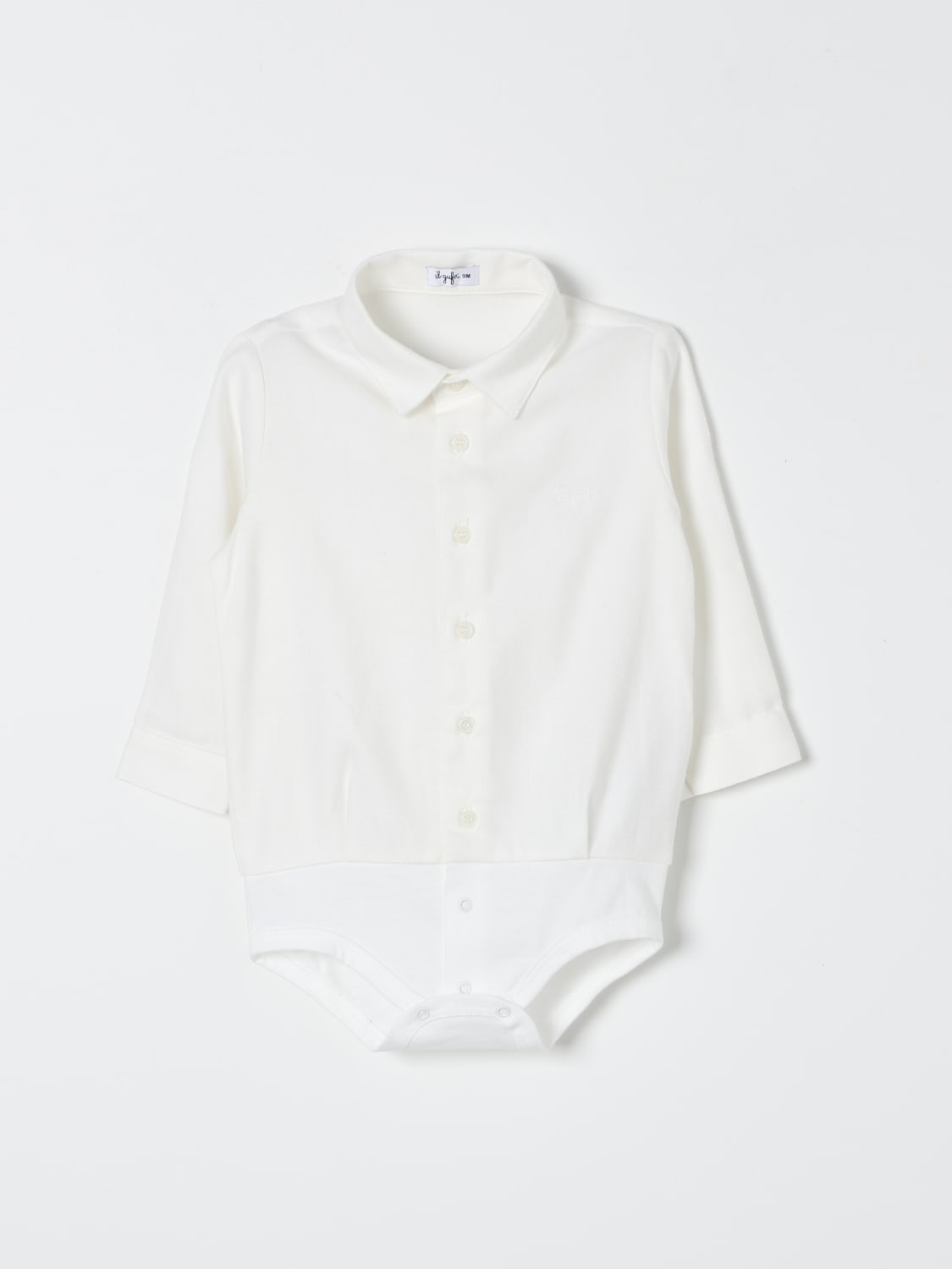 IL GUFO BODYSUIT: Bodysuit kids Il Gufo, Milk - Img 1