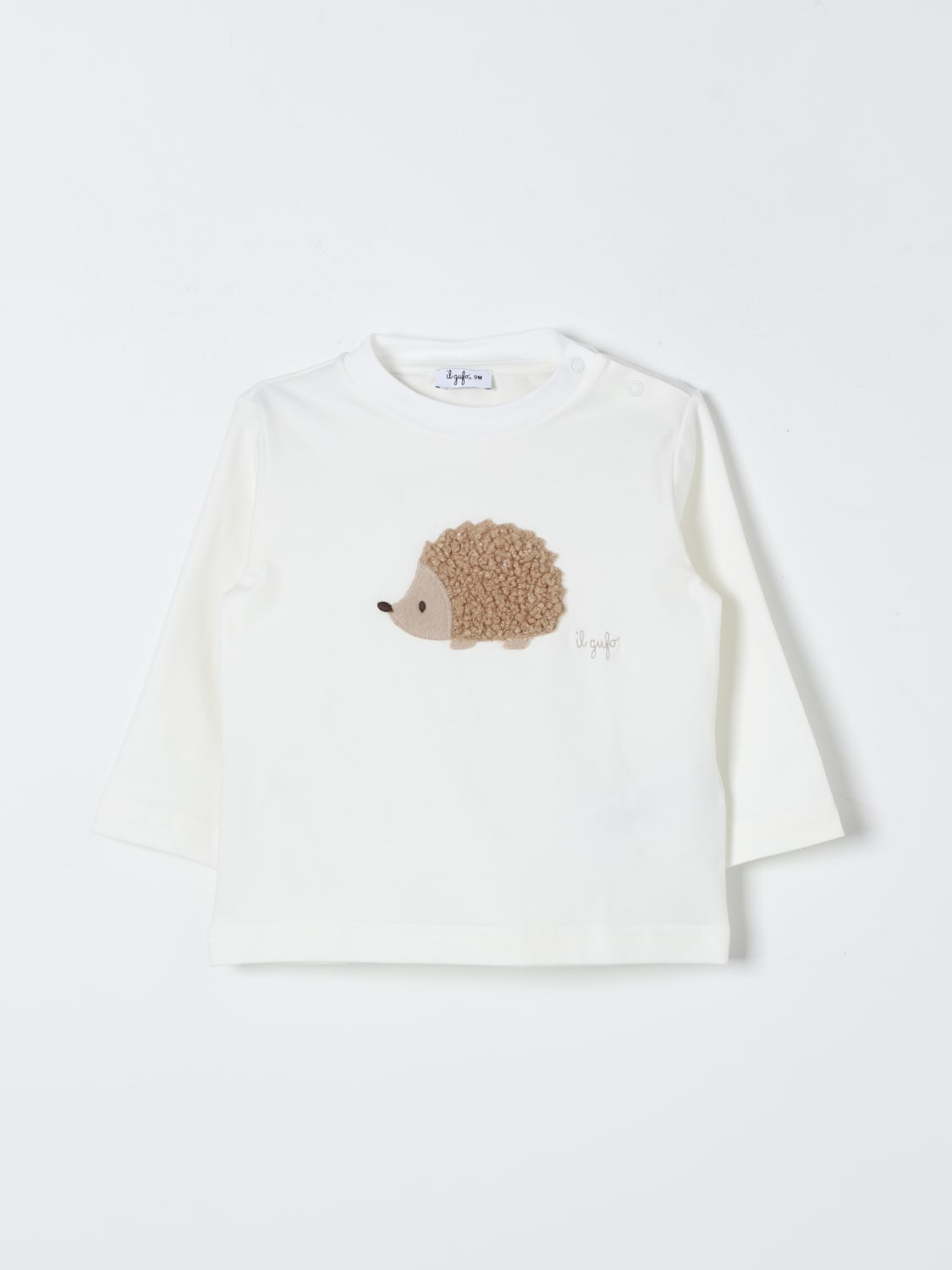 IL GUFO SWEATER: Sweater kids Il Gufo, Milk - Img 1