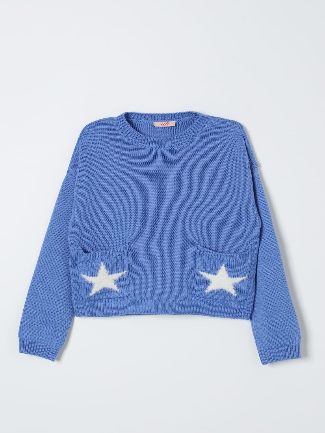 LIU JO PULL: Pull enfant Liu Jo, Bleu - Img 1