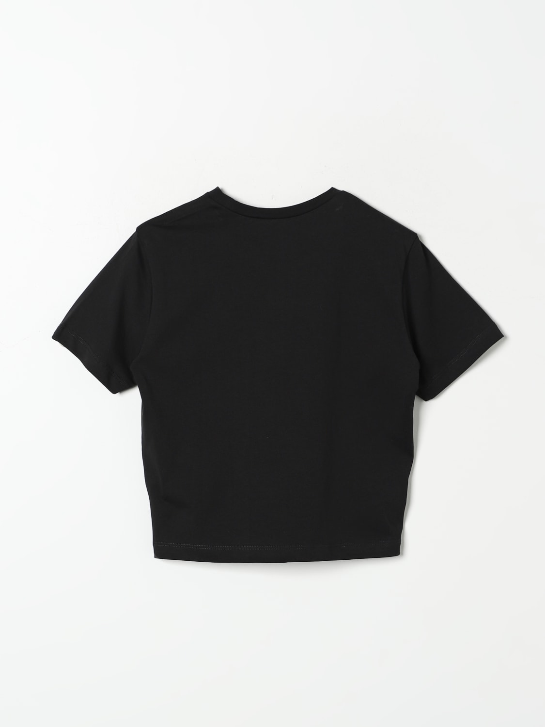 DSQUARED2 T-SHIRT: T-shirt Dsquared2 in cotone con logo di strass , Nero - Img 2