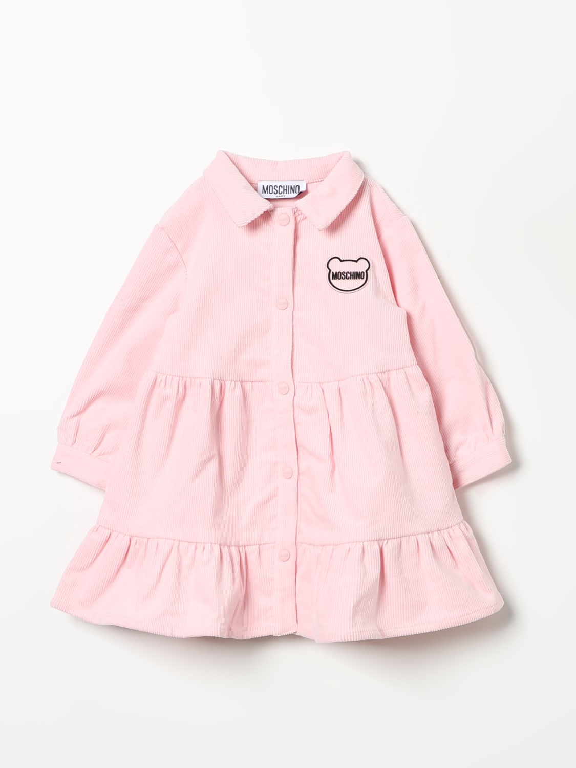 MOSCHINO ROMPER: Romper kids Moschino, Pink - Img 1