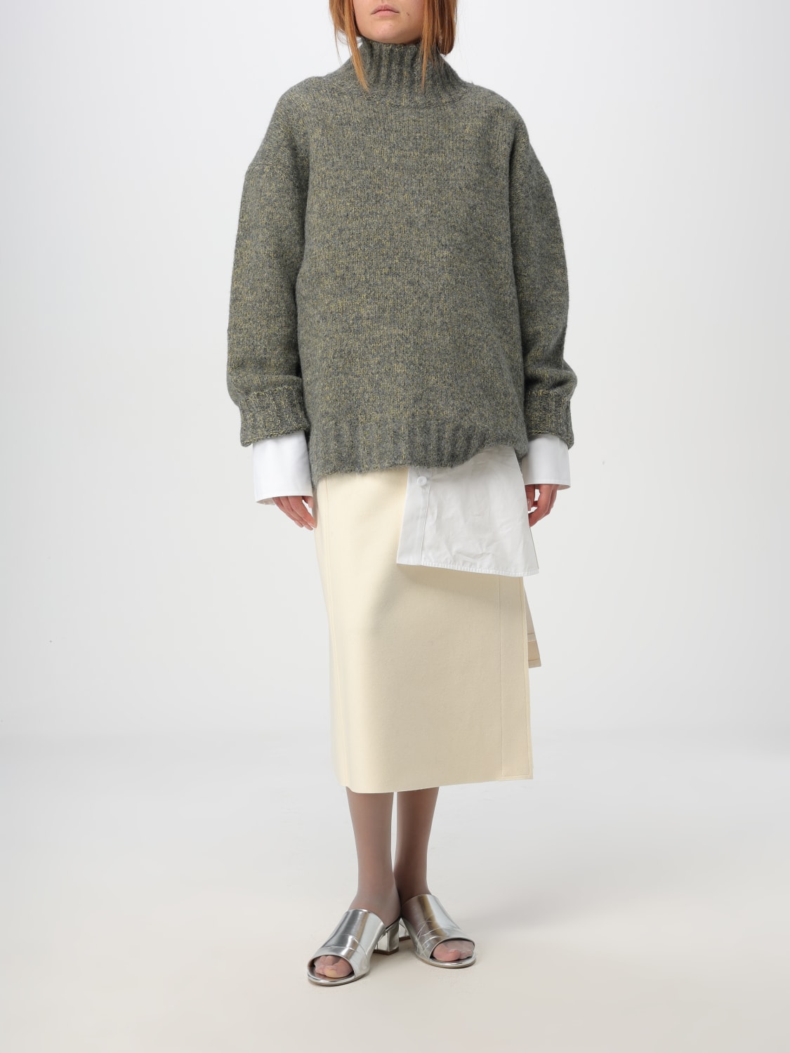 JIL SANDER SWEATER: Sweater woman Jil Sander, Green - Img 2