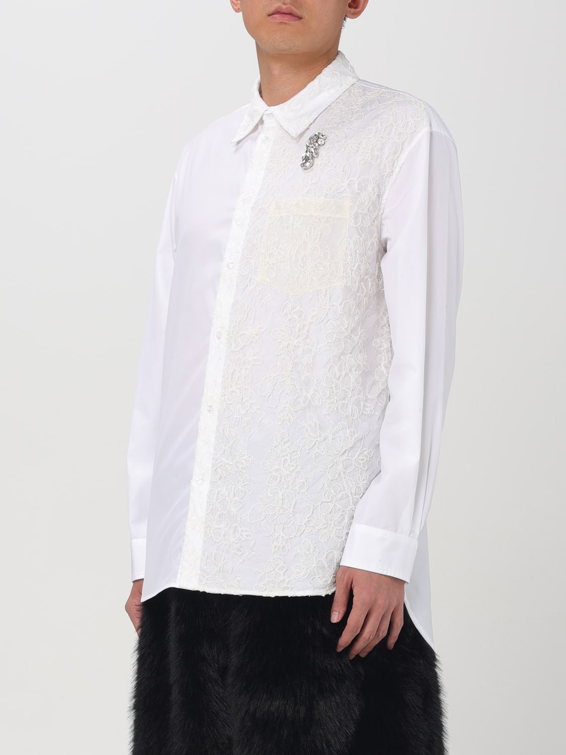 SIMONE ROCHA SHIRT: Sweater men Simone Rocha, White - Img 4