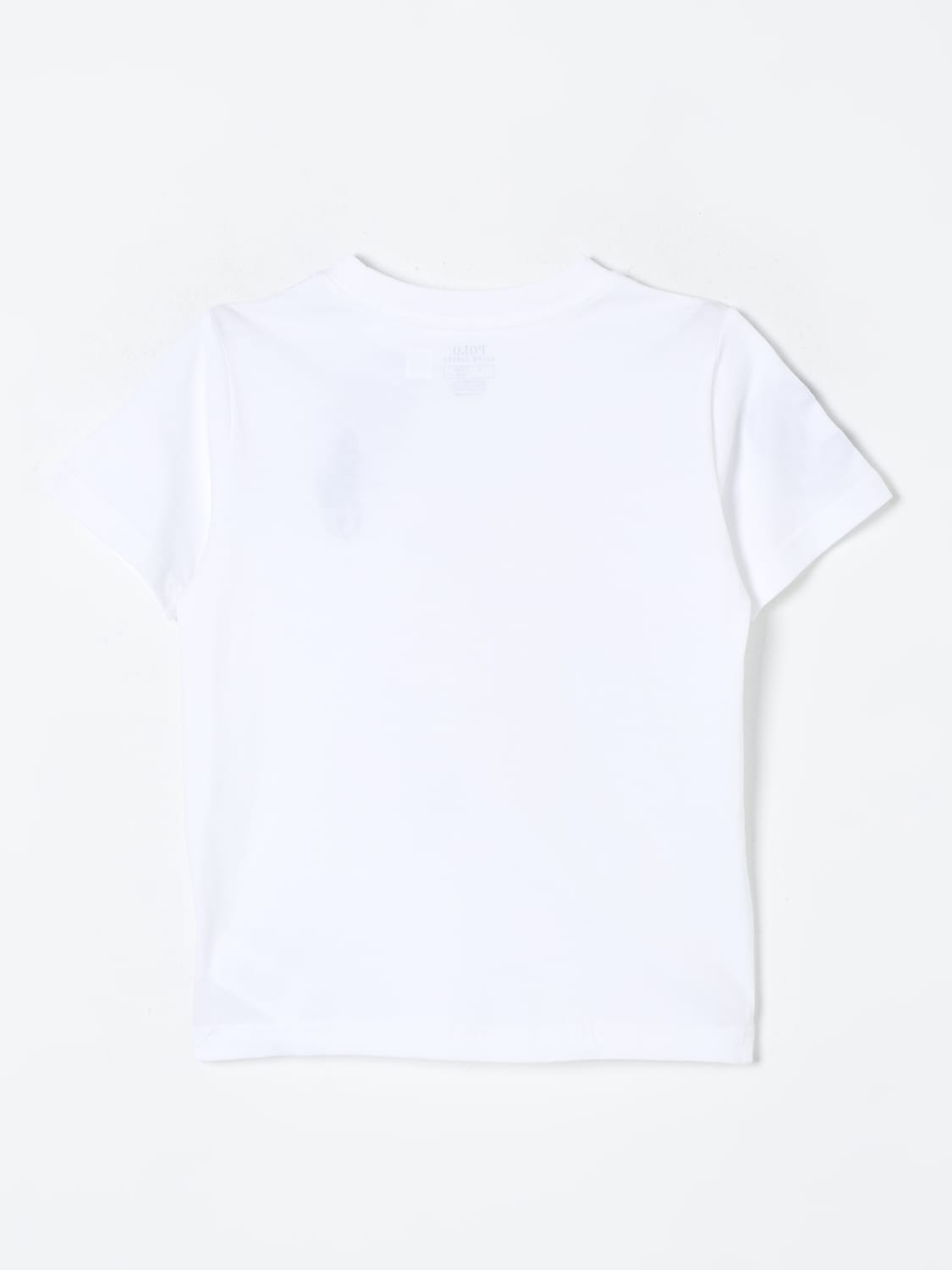 POLO RALPH LAUREN T-SHIRT: T-shirt kids Polo Ralph Lauren, White - Img 2