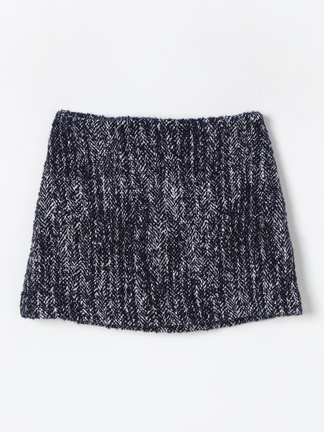 IL GUFO SKIRT: Skirt kids Il Gufo, Blue - Img 1