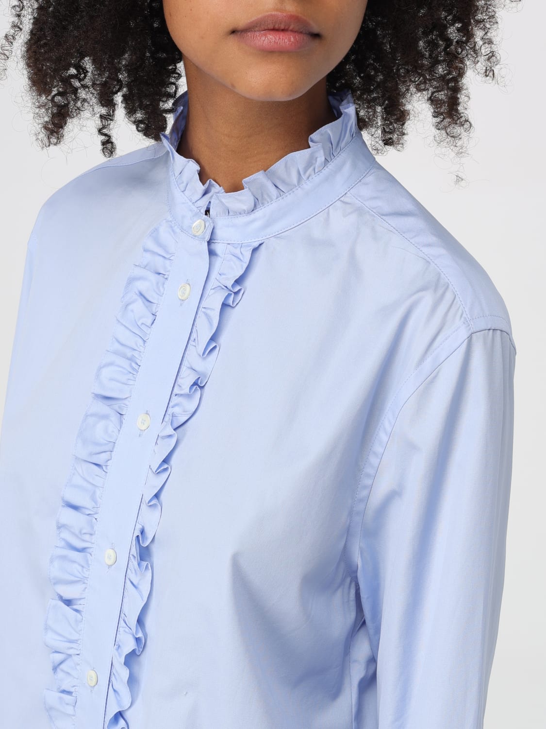 ASPESI CHEMISE: Chemise femme Aspesi, Bleu Azur - Img 3