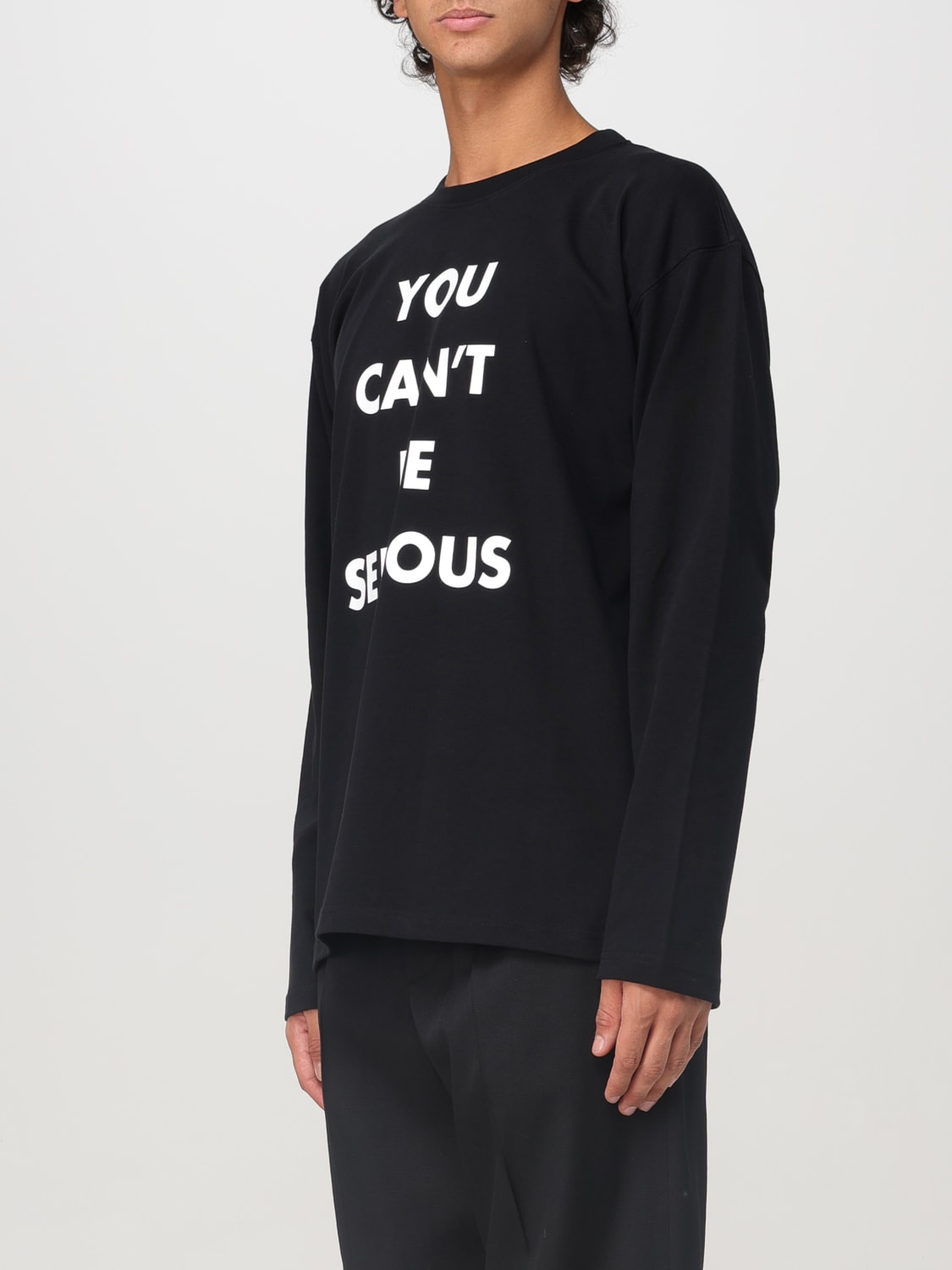 MOSCHINO COUTURE T-SHIRT: T-shirt men Moschino Couture, Black - Img 4