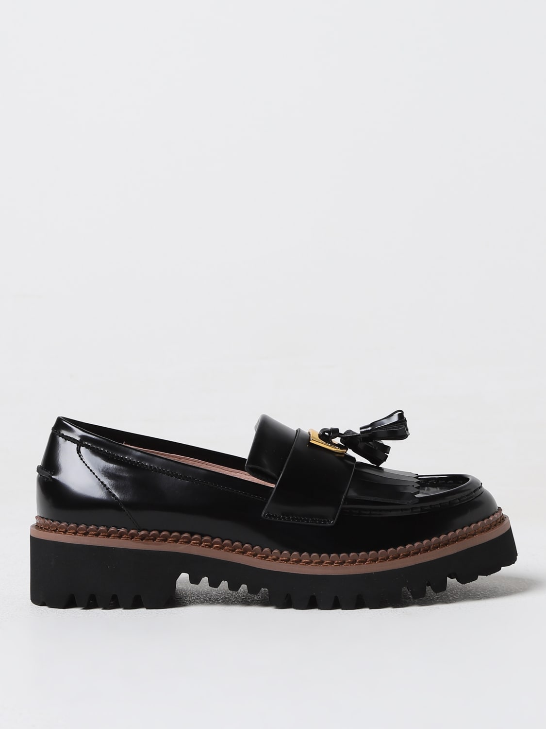 COCCINELLE LOAFERS: Shoes woman Coccinelle, Black - Img 1