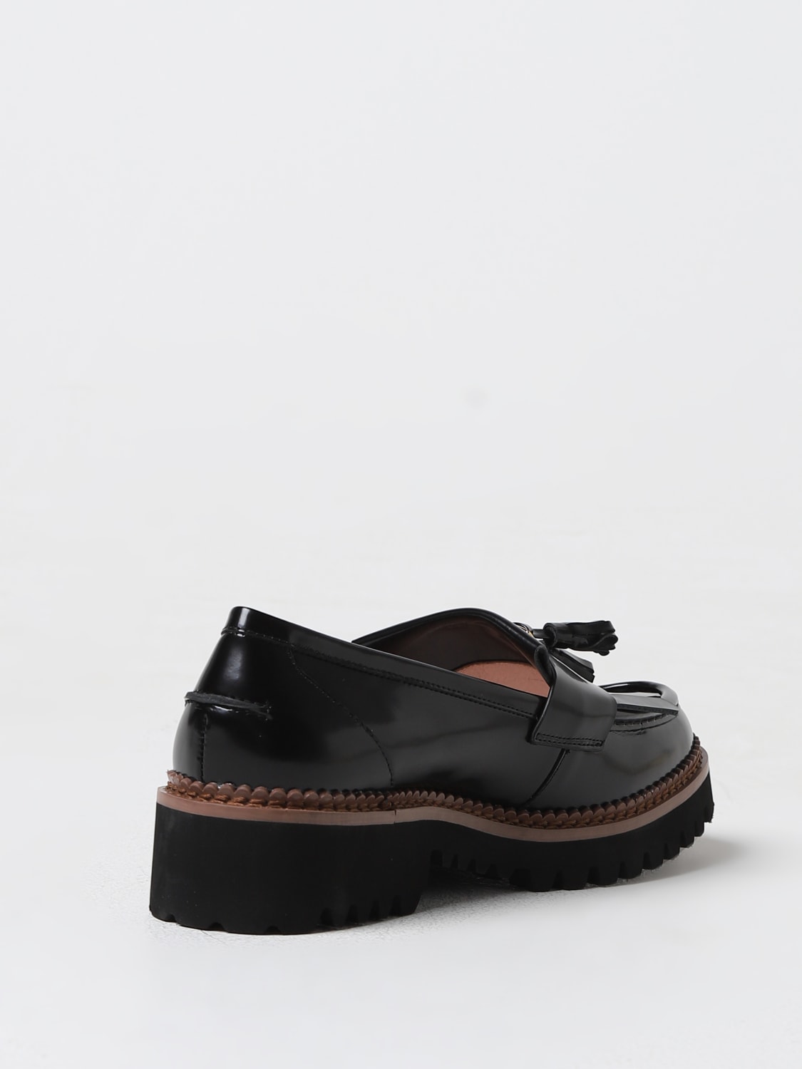 COCCINELLE LOAFERS: Shoes woman Coccinelle, Black - Img 3