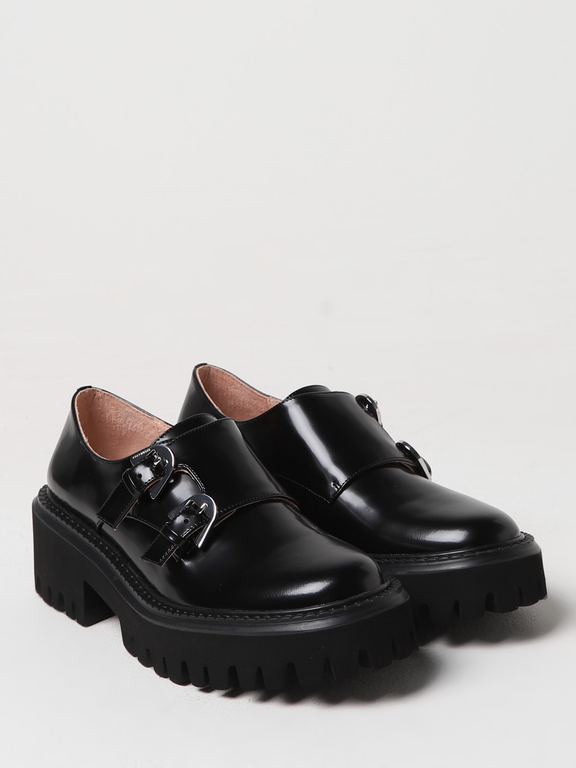 COCCINELLE LOAFERS: Shoes woman Coccinelle, Black - Img 2