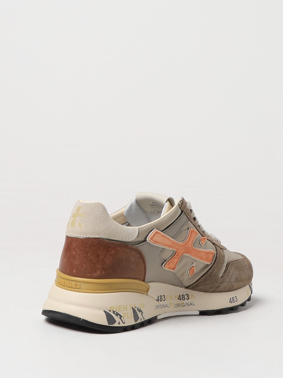 PREMIATA SNEAKERS: Sneakers herren Premiata, Beige - Img 3