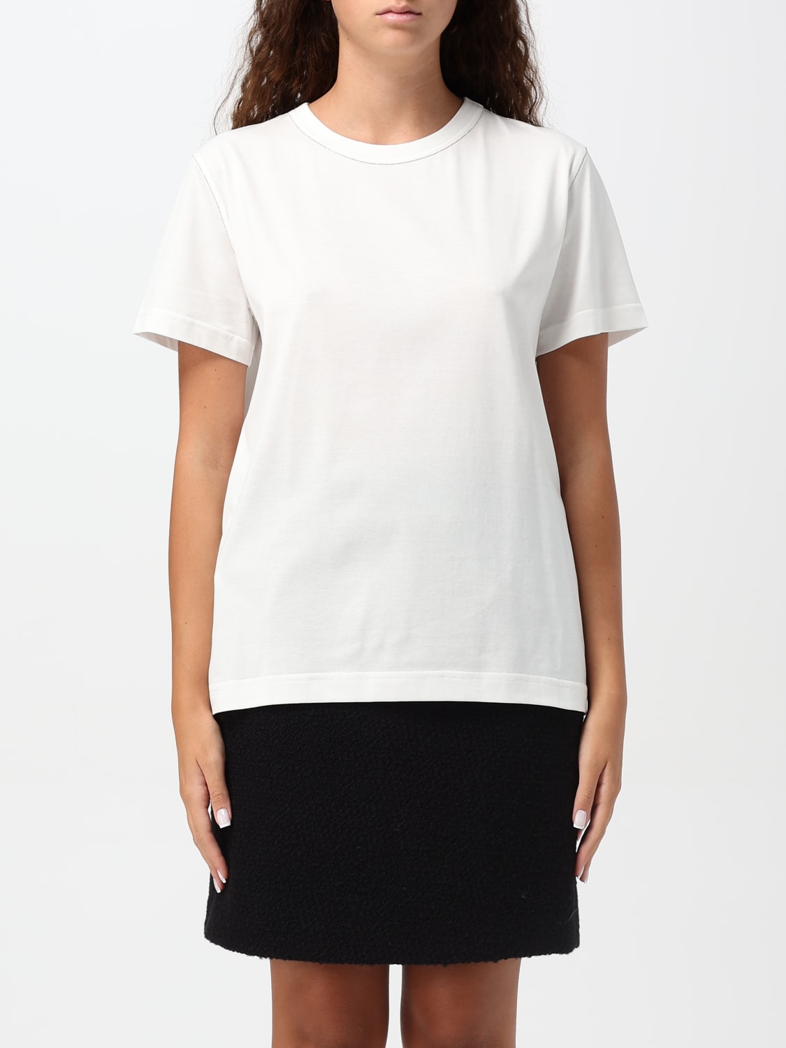 FABIANA FILIPPI Tシャツ: Tシャツ レディース Fabiana Filippi, ホワイト - Img 1