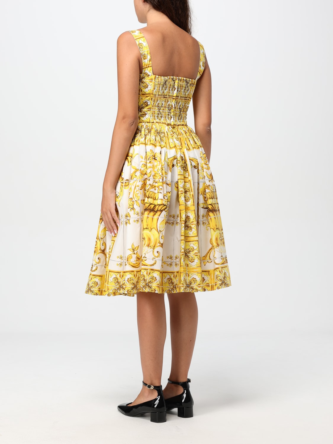 DOLCE & GABBANA DRESS: Dress woman Dolce & Gabbana, Yellow - Img 2