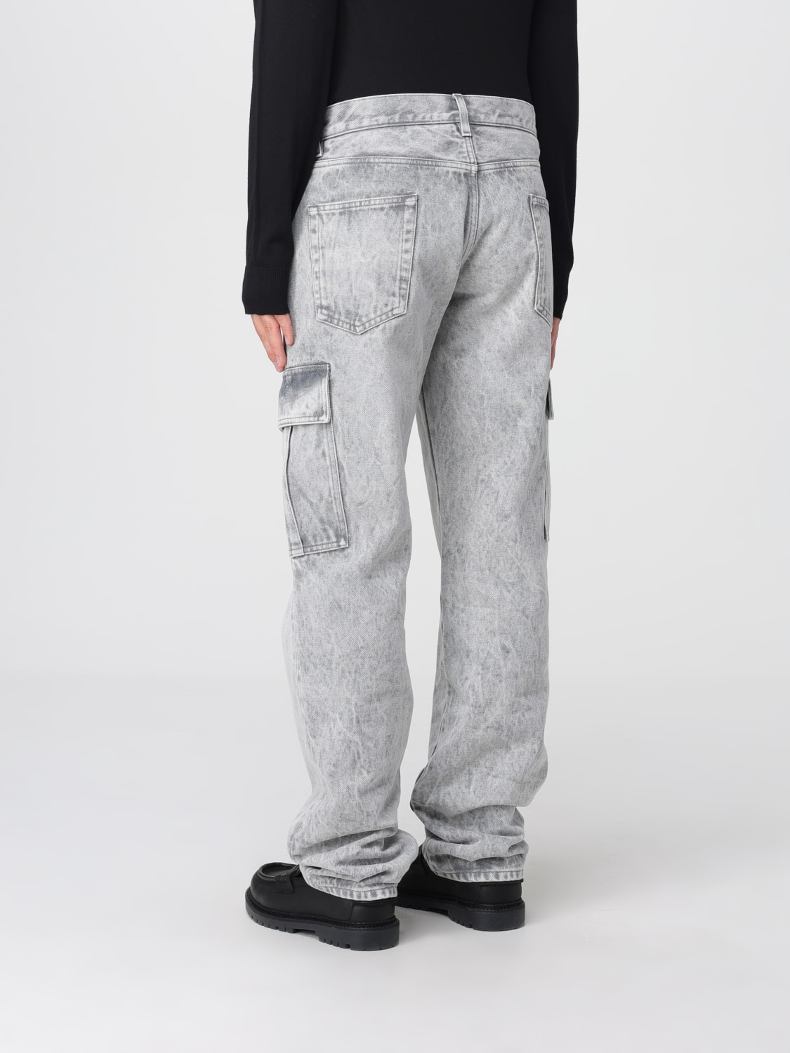 DOLCE & GABBANA JEANS: Hose herren Dolce & Gabbana, Grau - Img 3