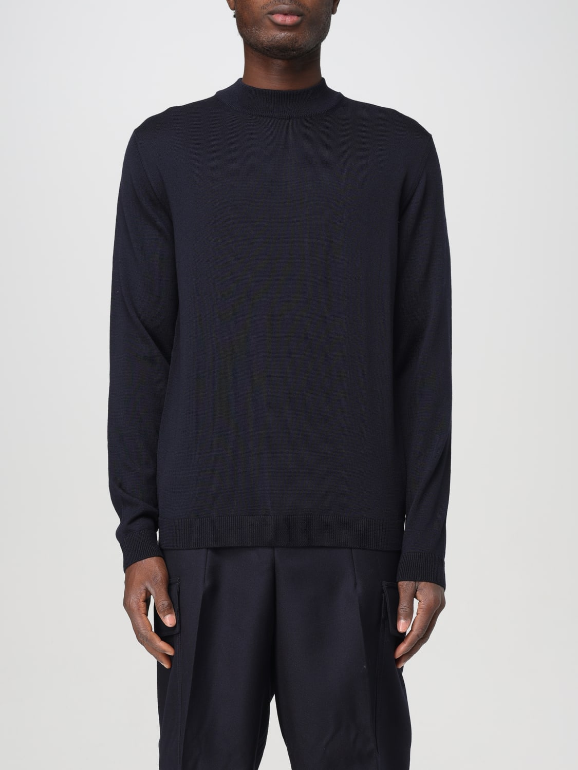 ROBERTO COLLINA SWEATER: Sweater men Roberto Collina, Grey - Img 1