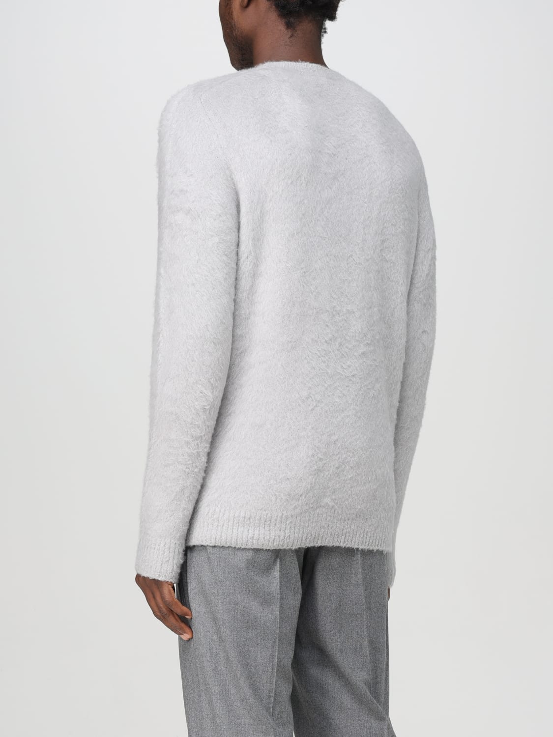 ROBERTO COLLINA SWEATER: Sweater men Roberto Collina, Grey - Img 2