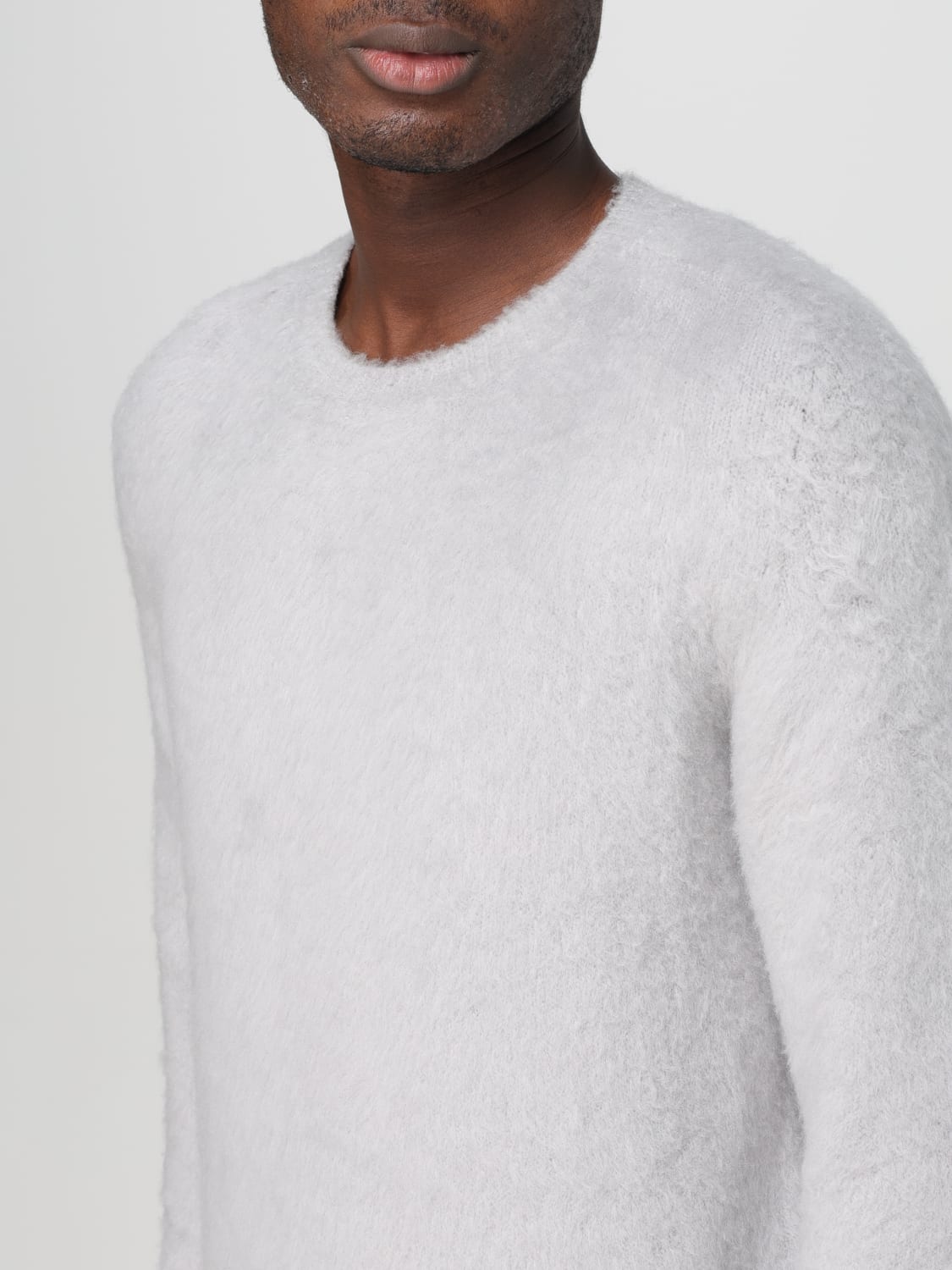 ROBERTO COLLINA SWEATER: Sweater men Roberto Collina, Grey - Img 3