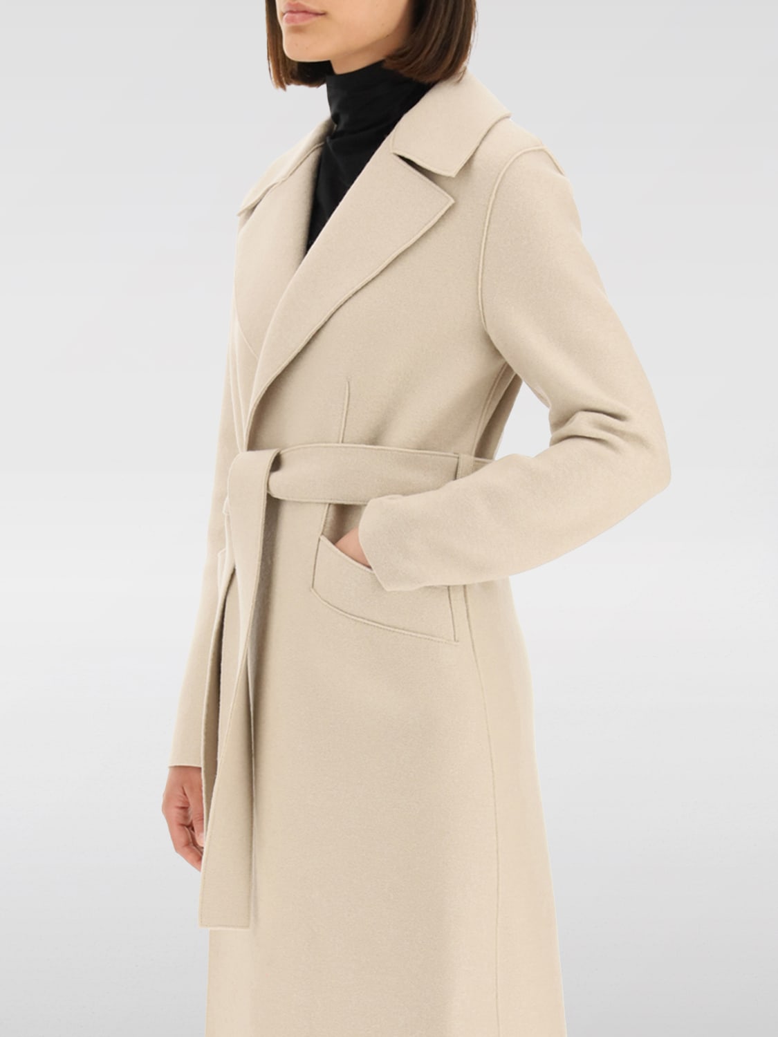 Harris wharf london women's coat best sale