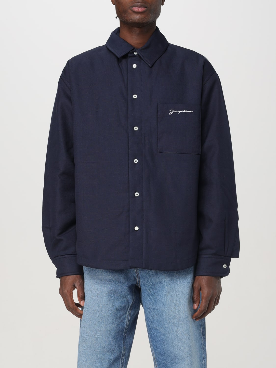 JACQUEMUS SHIRT: Shirt men Jacquemus, Blue - Img 1