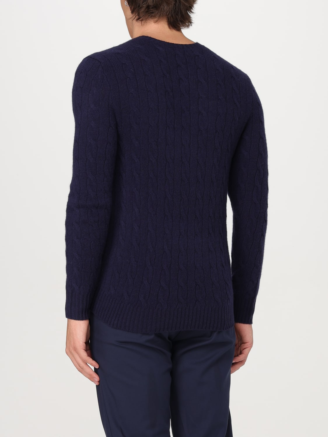 POLO RALPH LAUREN SWEATER: Sweater men Polo Ralph Lauren, Blue - Img 2