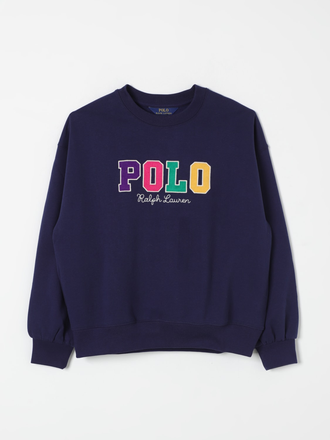 POLO RALPH LAUREN SWEATER: Sweater kids Polo Ralph Lauren, Blue - Img 1