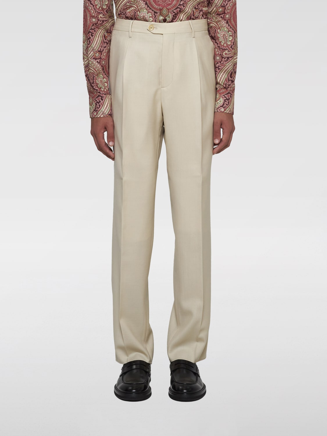 Giglio Pantalone Etro in lana