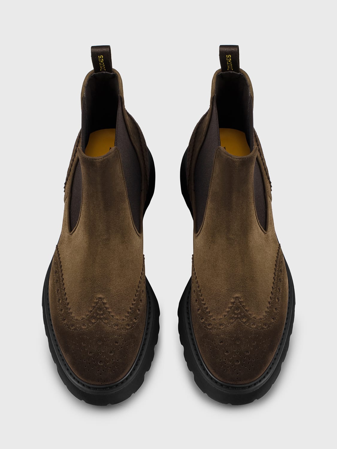 DOUCAL'S ブーツ: シューズ メンズ Doucal's, アース - Img 3