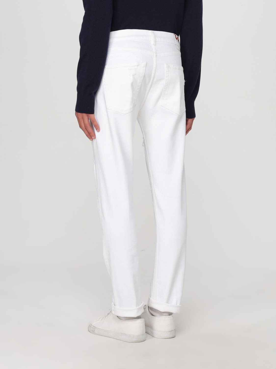 DONDUP JEANS: Jeans men Dondup, White - Img 2