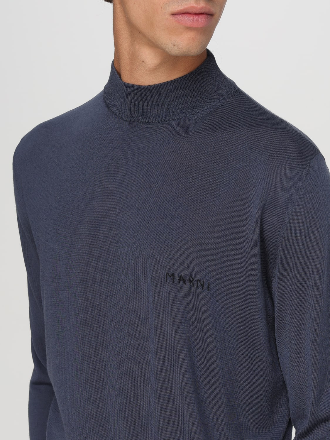 MARNI SWEATER: Sweater men Marni, Blue - Img 5