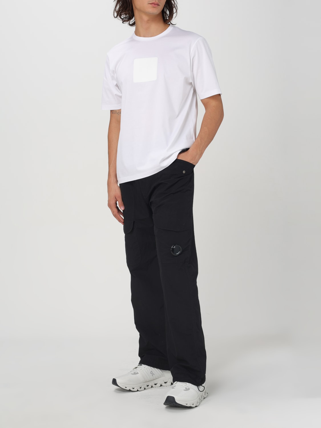 C.P. COMPANY T-SHIRT: T-shirt men C.P. Company, White - Img 2