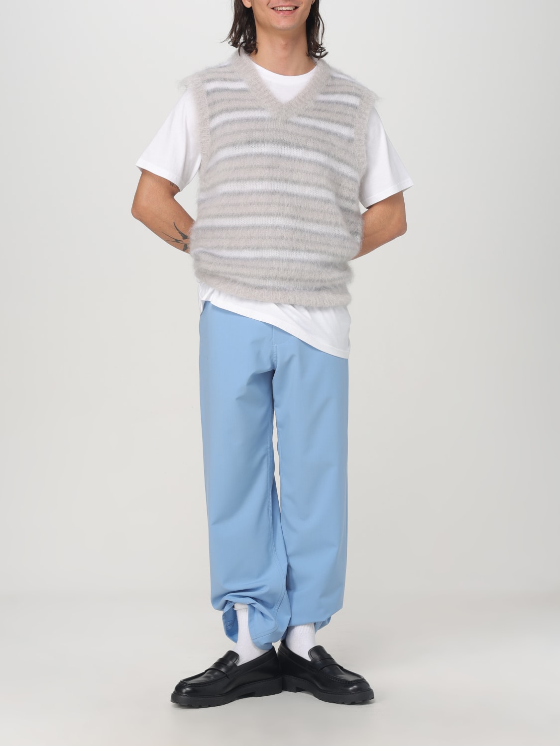 MARNI HOSE: Hose herren Marni, Blau - Img 2