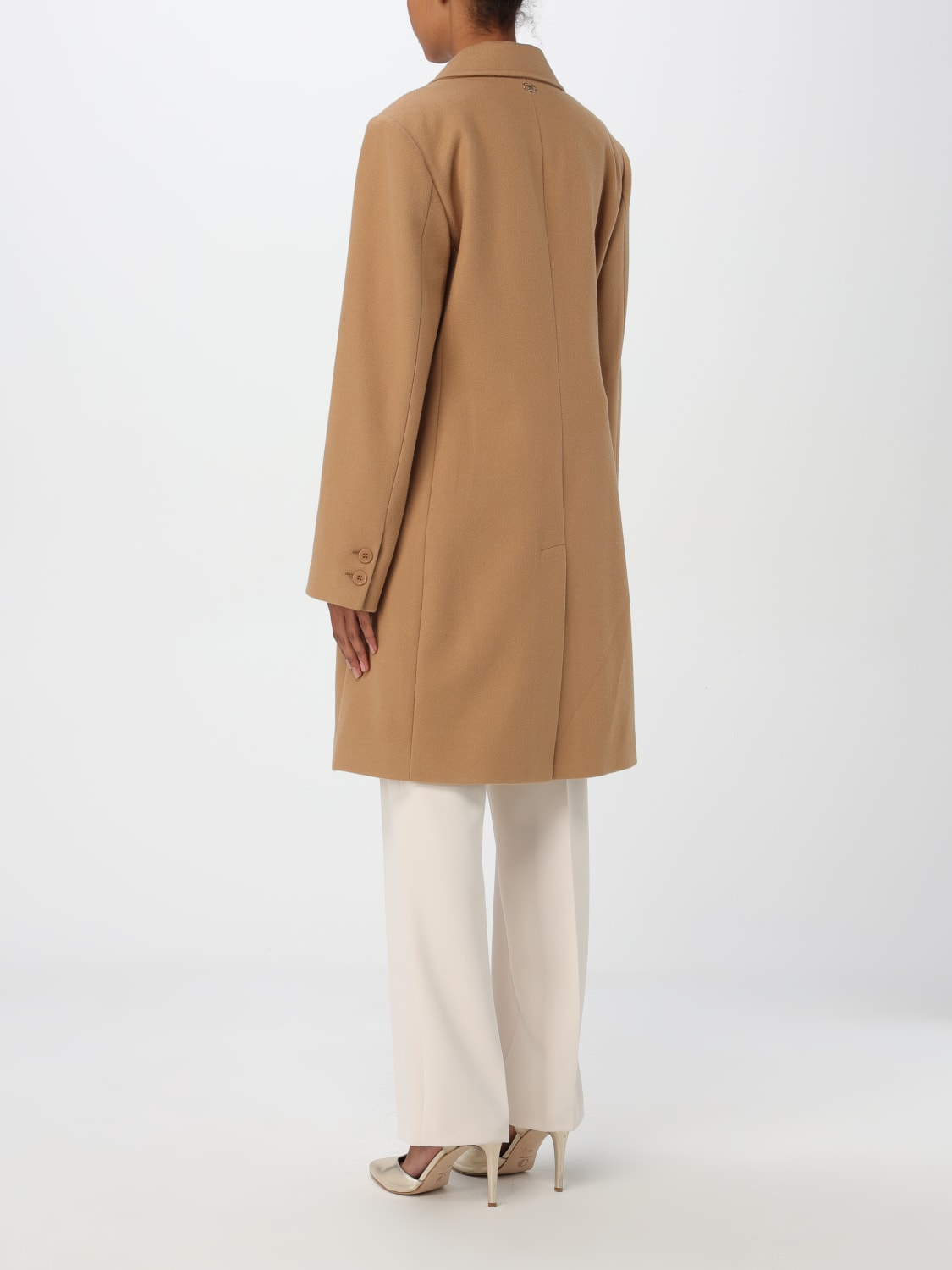 LIU JO COAT: Coat woman Liu Jo, Brown - Img 2