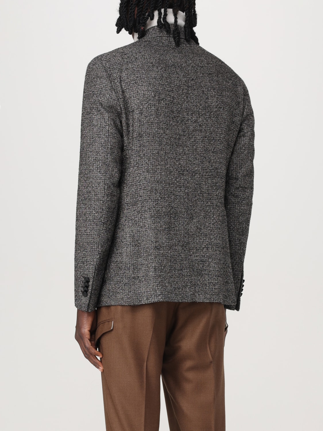 TAGLIATORE JACKET: Jacket men Tagliatore, Grey - Img 2