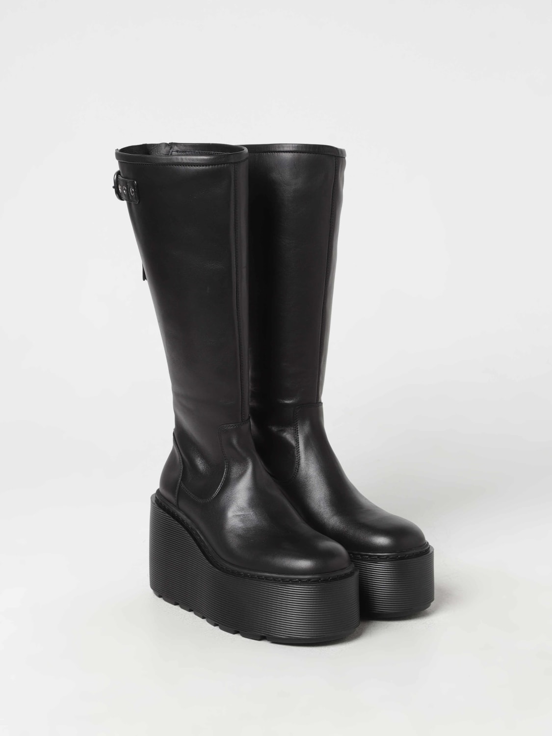 VIC MATIÉ BOOTS: Flat ankle boots woman Vic MatiÉ, Black - Img 2