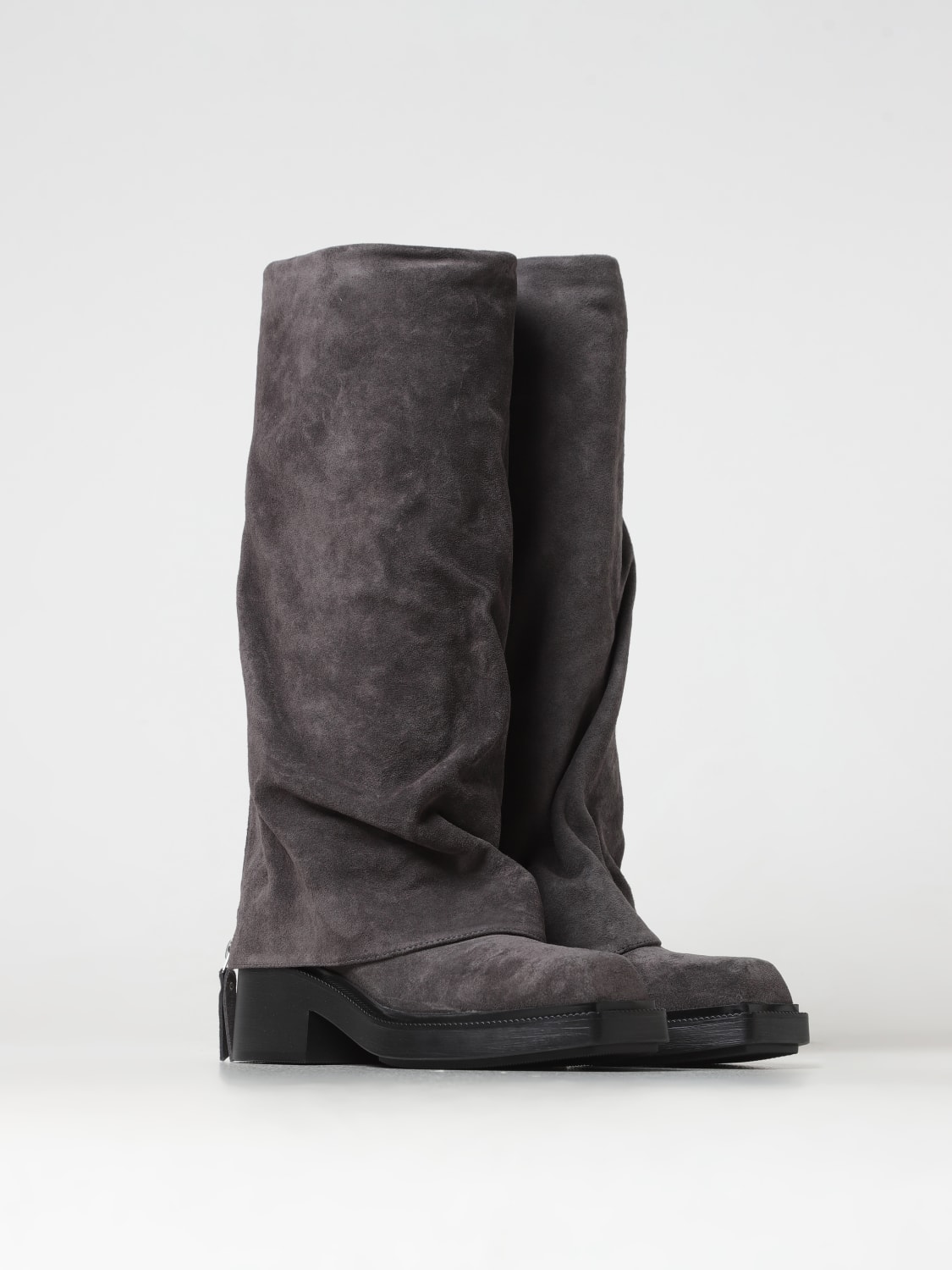 VIC MATIÉ BOOTS: Flat ankle boots woman Vic MatiÉ, Grey - Img 2