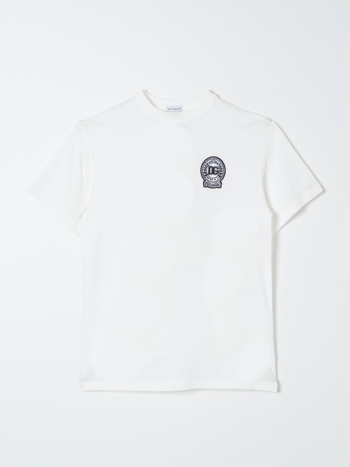 DOLCE & GABBANA T-SHIRT: T-shirt enfant Dolce & Gabbana, Blanc - Img 1