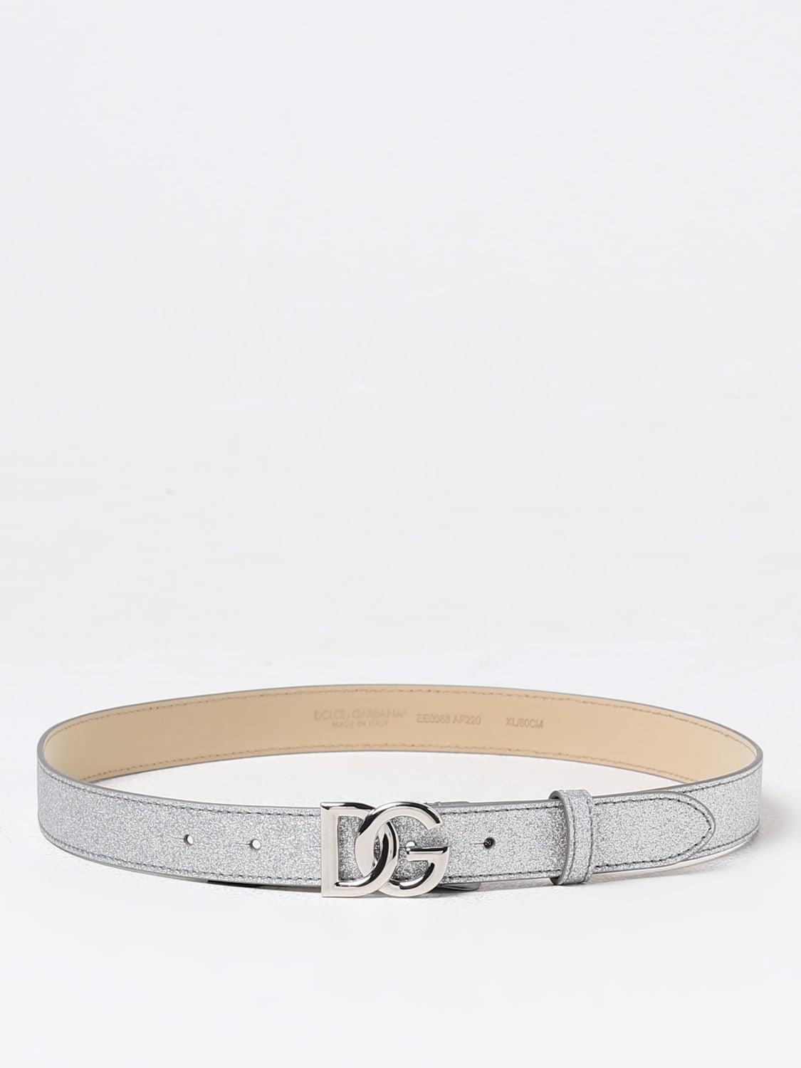 DOLCE & GABBANA CEINTURE: Ceinture enfant Dolce & Gabbana, Argent - Img 1