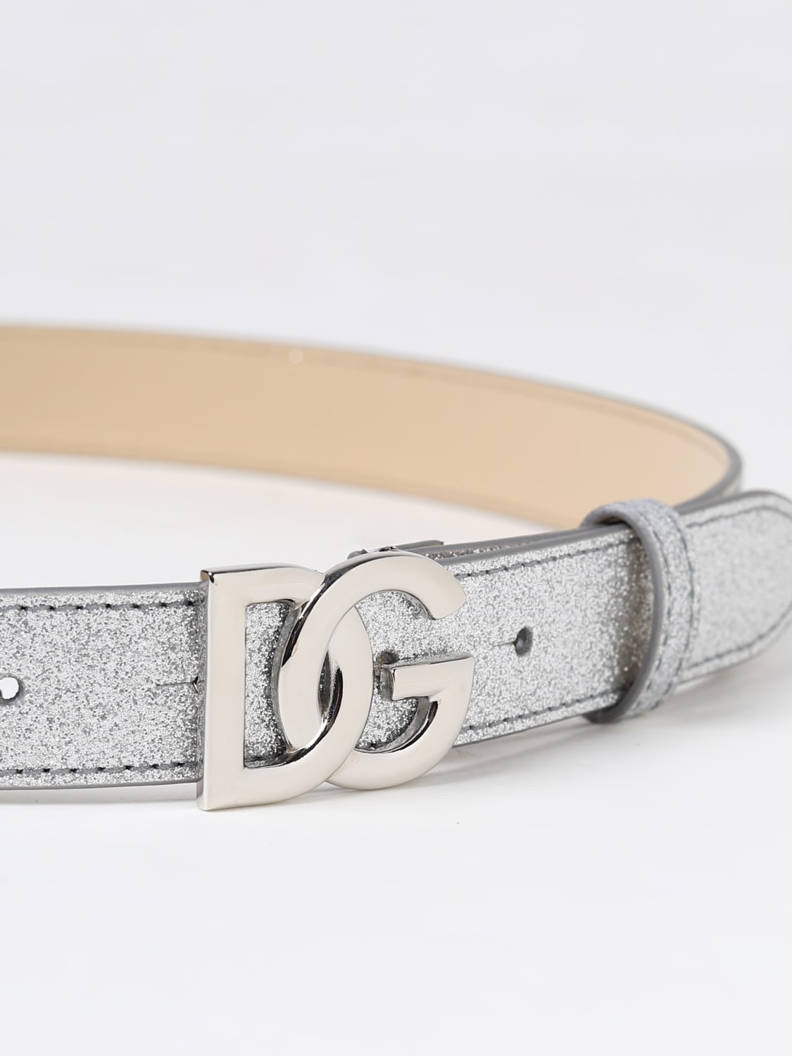 DOLCE & GABBANA BELT: Belt kids Dolce & Gabbana, Silver - Img 3