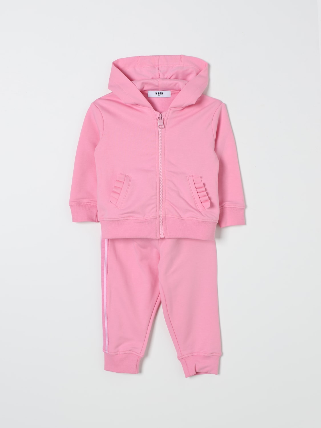 MSGM KIDS CO-ORDS: Suit kids MSGM Kids, Pink - Img 1