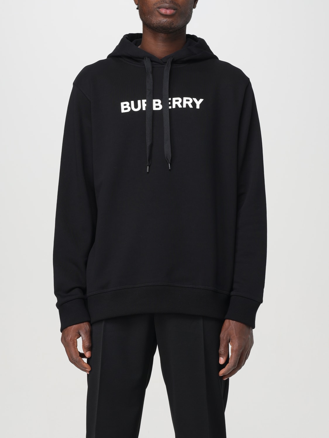 BURBERRY SWEATSHIRT: Jacket men Burberry, Black - Img 1