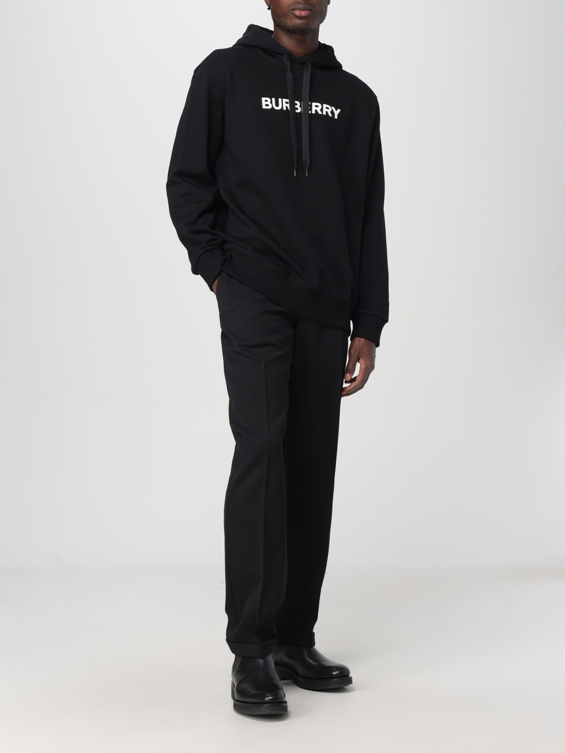 BURBERRY SWEATSHIRT: Jacket men Burberry, Black - Img 2