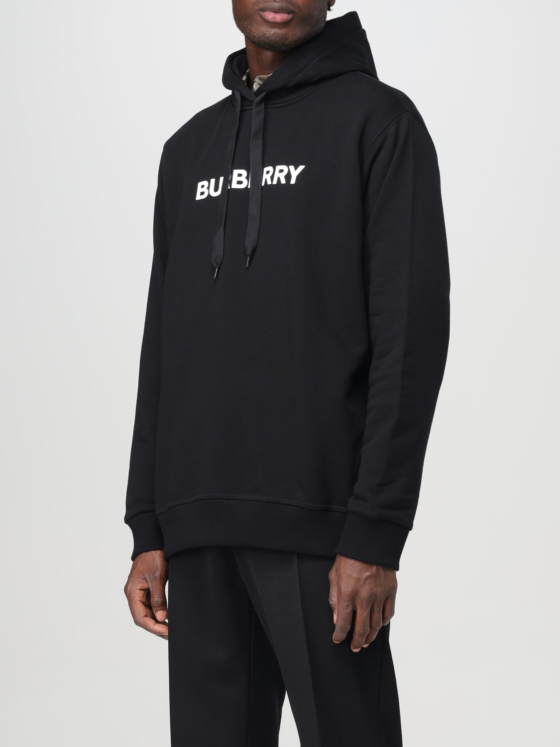 BURBERRY SWEATSHIRT: Jacket men Burberry, Black - Img 4