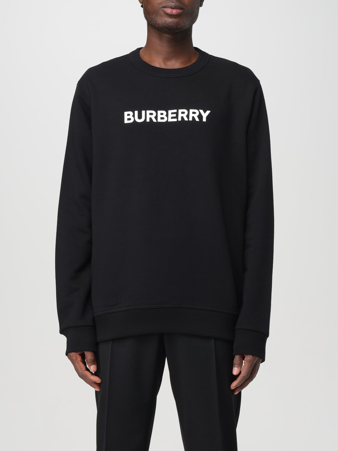 BURBERRY SWEATSHIRT: Jacket men Burberry, Black - Img 1