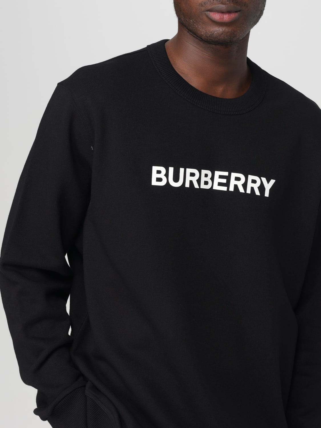 BURBERRY SWEATSHIRT: Jacket men Burberry, Black - Img 5