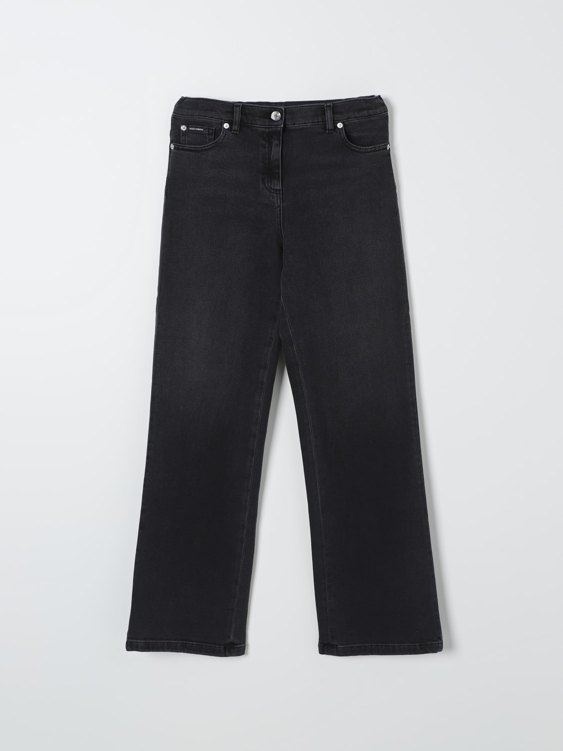 DOLCE & GABBANA JEANS: Jeans kinder Dolce & Gabbana, Schwarz - Img 1